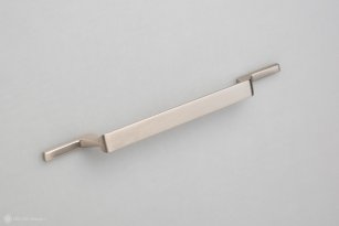 12959 мебельная ручка-скоба 160 мм никель сатиновый