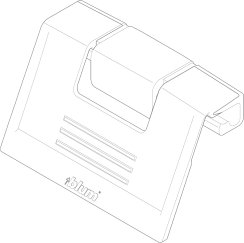 TANDEMBOX intivo/antaro, ручка без поводка д/внутр.ящика, белая