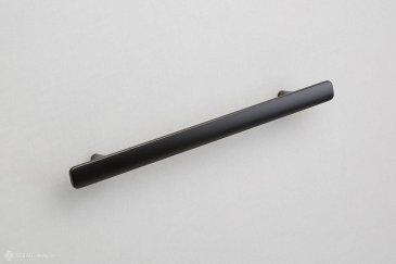 217938 мебельная ручка-скоба 160 мм черный матовый