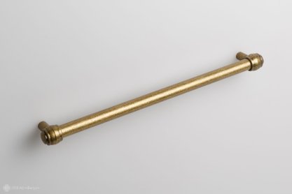 Bamboo мебельная ручка-релинг 224 мм старинная латунь