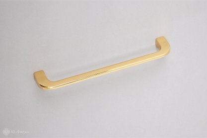 Clip мебельная ручка-скоба 160 мм золото глянцевое