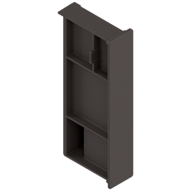 Заглушка под низкую вставку, левая, гавана коричневый