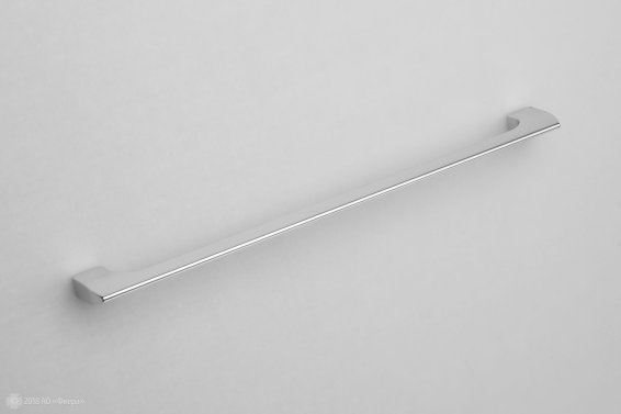 FS079 мебельная ручка-скоба 256 мм хром матовый