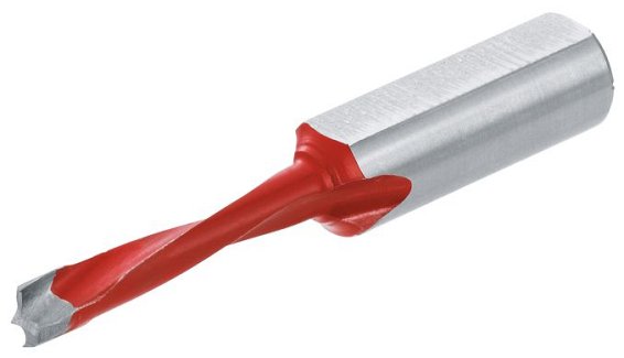 Сверло, Ø 5 мм, левое, L=57 мм