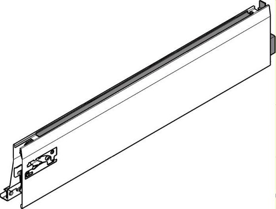 TANDEMBOX, царга L 101/450мм, белая, прав.