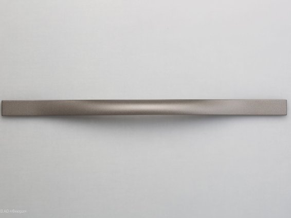 12902 мебельная ручка-скоба 320 мм свинцово-серая