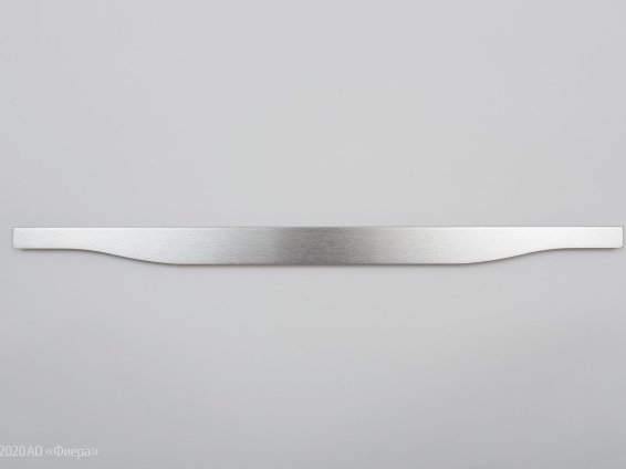 558 торцевая мебельная ручка в размер фасада 597 мм нержавеющая сталь