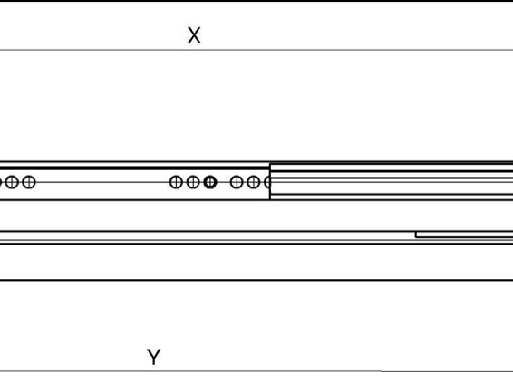 SERVO-DRIVE, горизонтальный несущий профиль 1143 мм