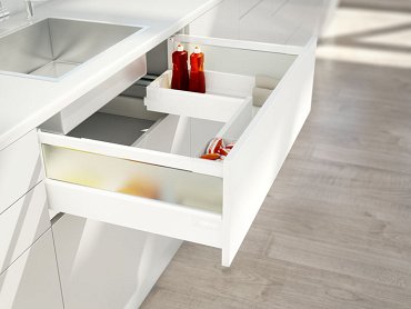 Ящик под мойку TANDEMBOX antaro (192х500) с TIP-ON BLUMOTION, под саморезы, бел., вес ящика от 10 до 30 кг