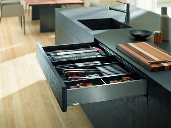 LEGRABOX pure в сборе (M 90,5, 500 мм), серый орион